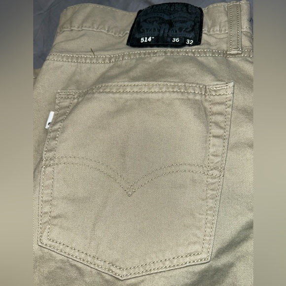 Men's 36x32 514 Levi Strauss Tan Jeans - Picture 3 of 8